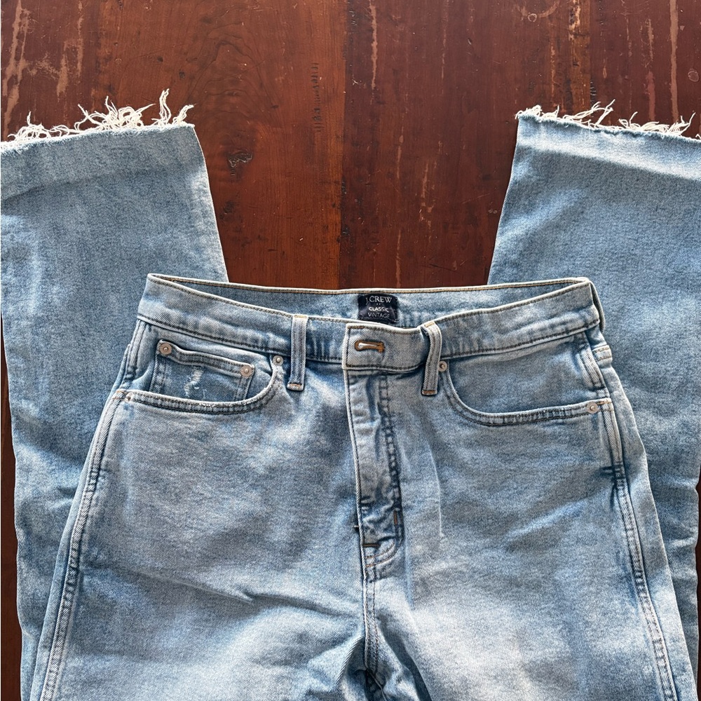 J. Crew Women’s Light Blue Straight Jeans